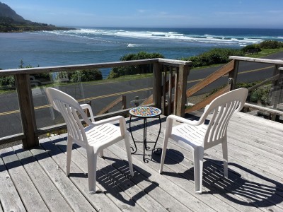 Watch the Whales migrate right from our deck!