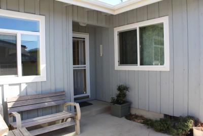 Front exterior entrance
