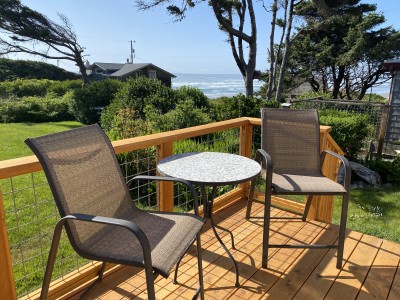 Brand new Deck with ocean view 