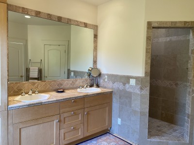 Master Bathroom with His/Her sinks.
