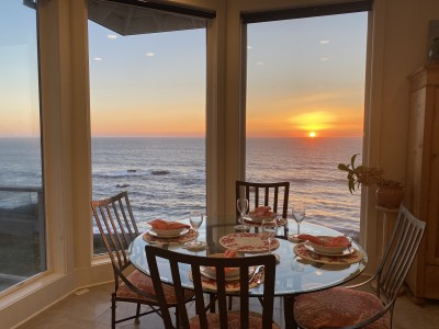 Spectacular sunset dining experience!