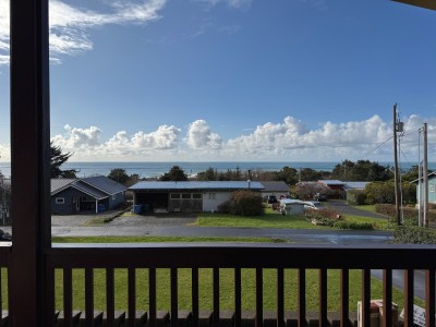 Oceanview from the deck.