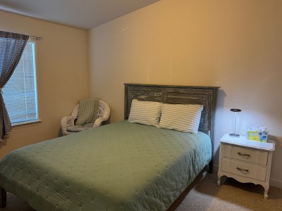 Bedroom #3 with queen bed.