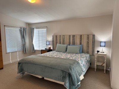 Master Bedroom with King bed.